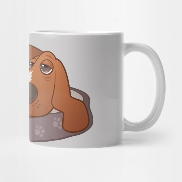 Sleepy Hound Dog by fizzgig